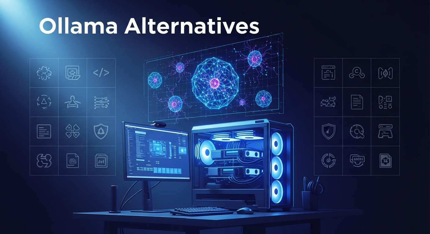 Feature image for The Complete Guide to Ollama Alternatives: 8 Best Local LLM Tools for 2025