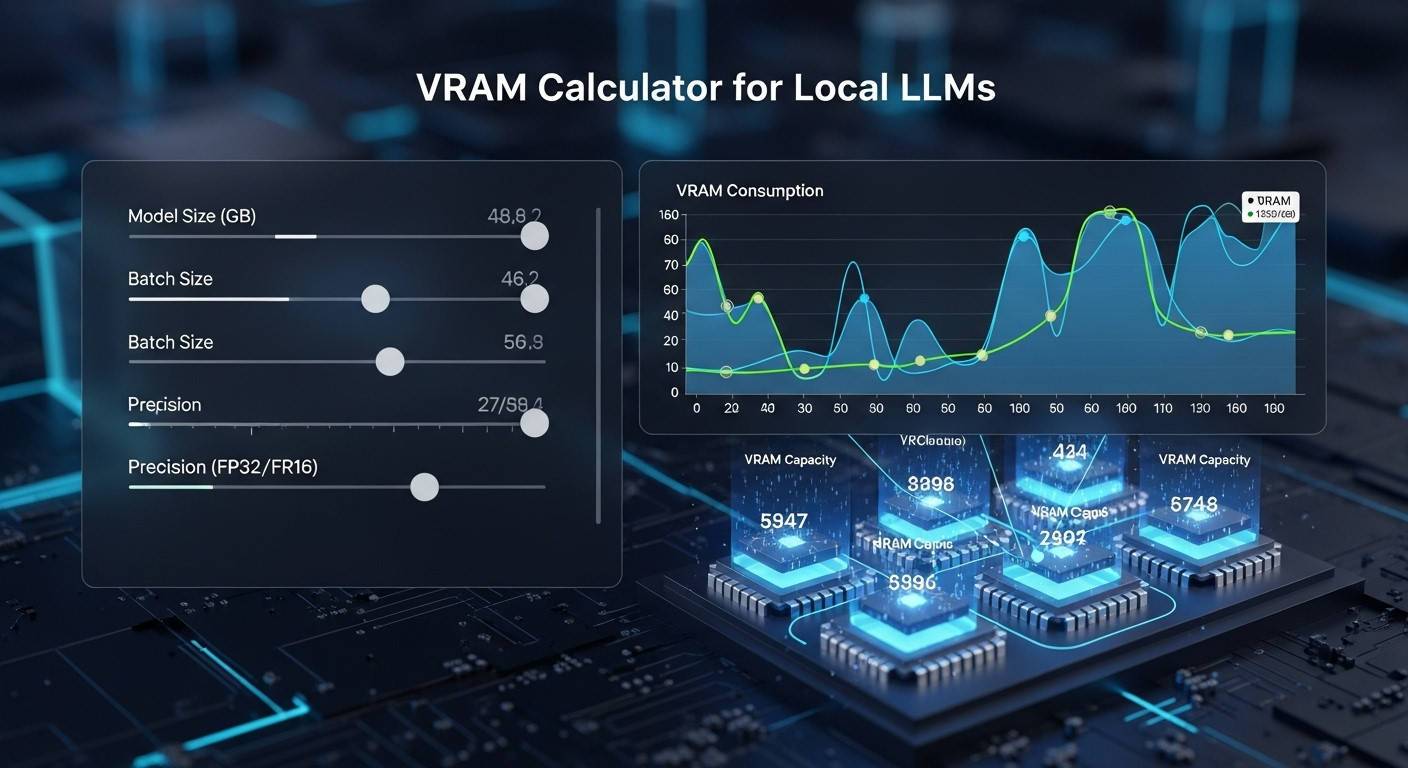 Feature image for VRAM Calculator for Local Open Source LLMs - Accurate Memory Requirements 2025
