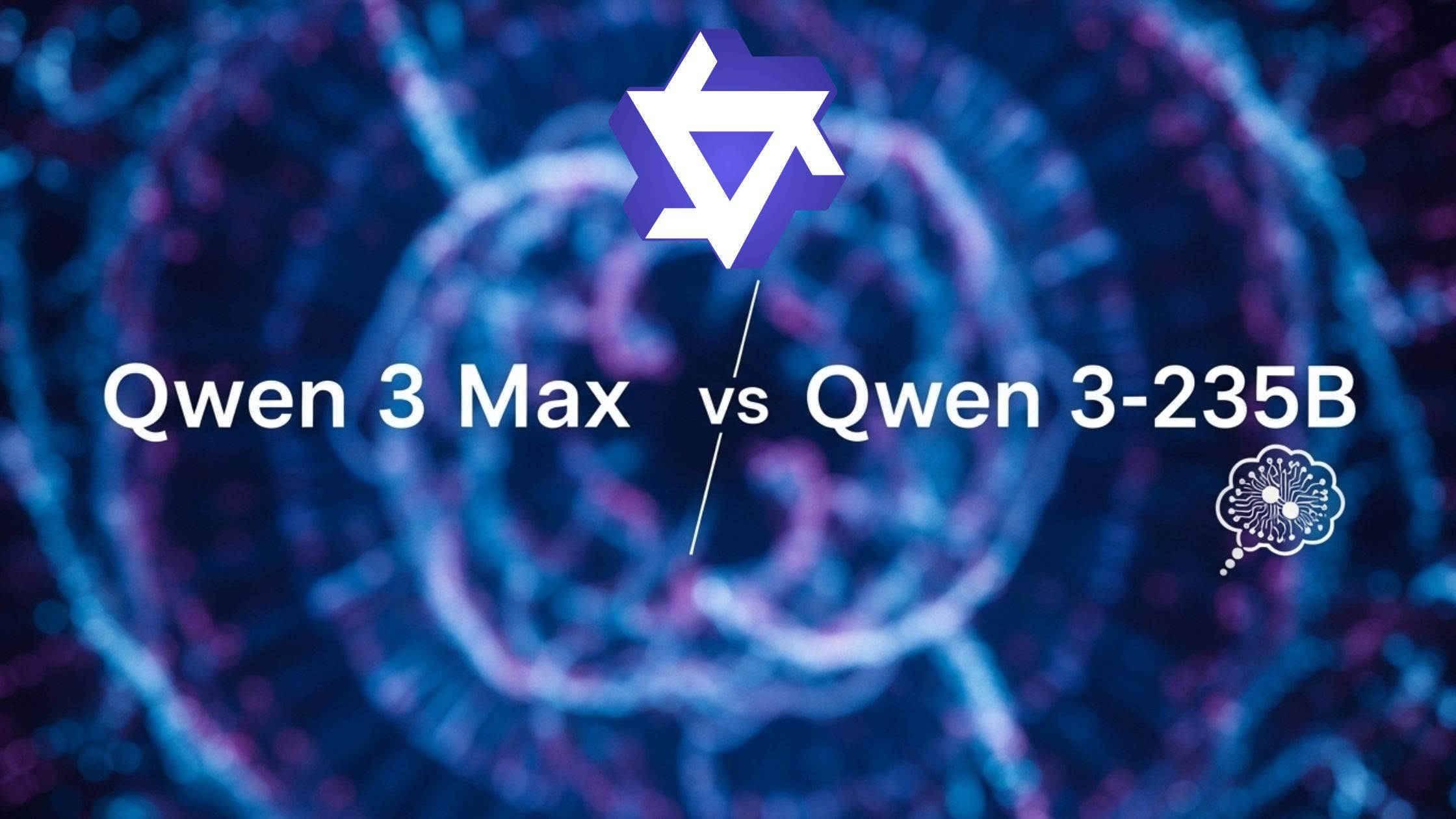 Feature image for Qwen 3 Max vs Qwen 3-235B - Benchmarks and Uses Compared