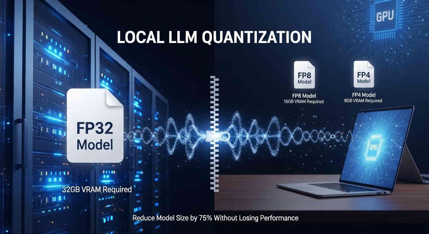 Feature image for The Complete Guide to LLM Quantization
